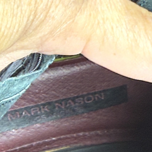 (B2)Mark Nason Los Angeles
Black Leather Lace-Up Boots with Side Zip -Men's 10.5 - Picture 12 of 12